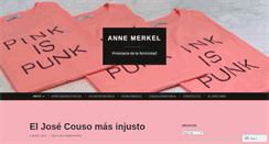 Desktop Screenshot of annemerkel.org