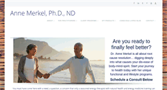 Desktop Screenshot of annemerkel.com